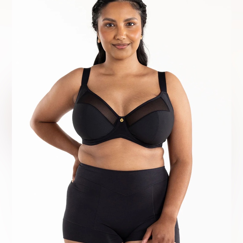 Understance Black Cooling FlexWire Unpadded Bra, 40K, NEVER WORN